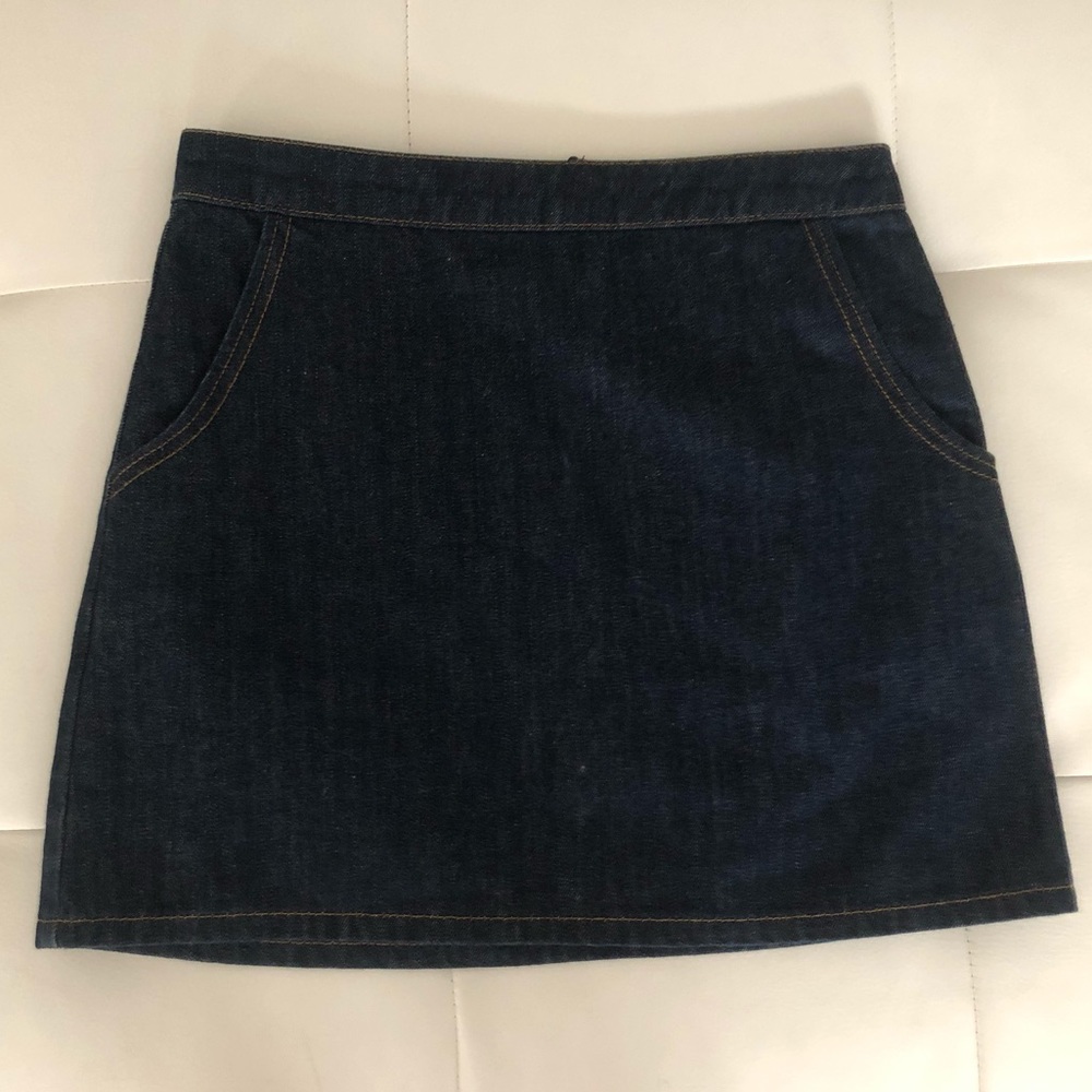 Topshop Jean Skirt